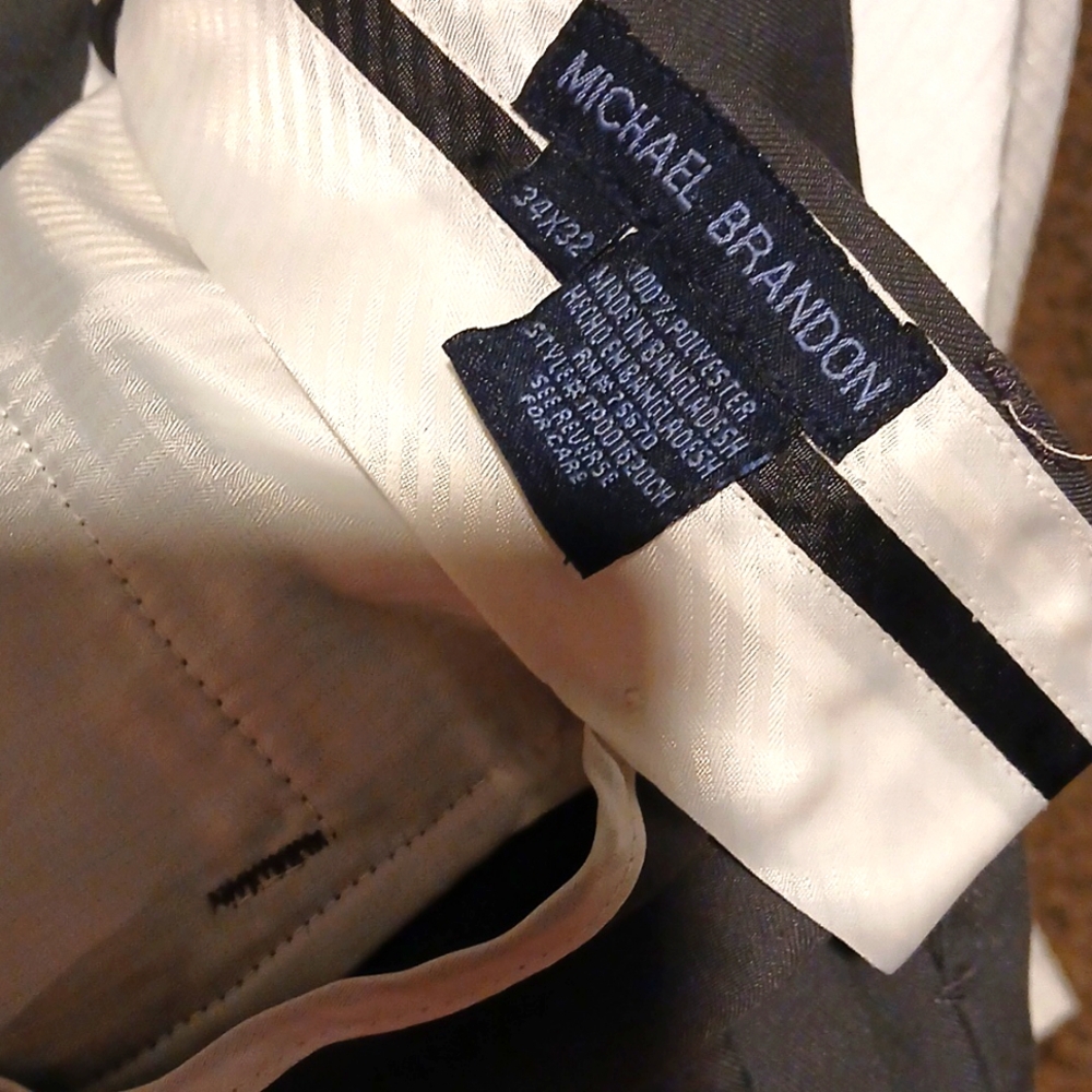 Michael Brandon Slim Fit Micro Touch Pants